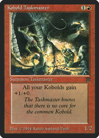 Kobold Taskmaster [Legends] | Exor Games New Glasgow