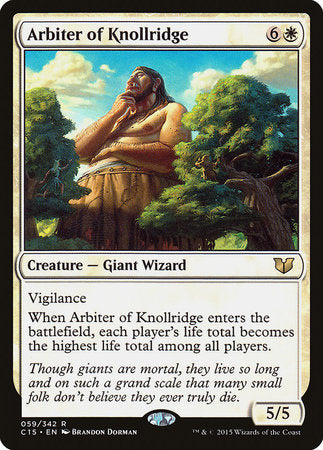 Arbiter of Knollridge [Commander 2015] | Exor Games New Glasgow