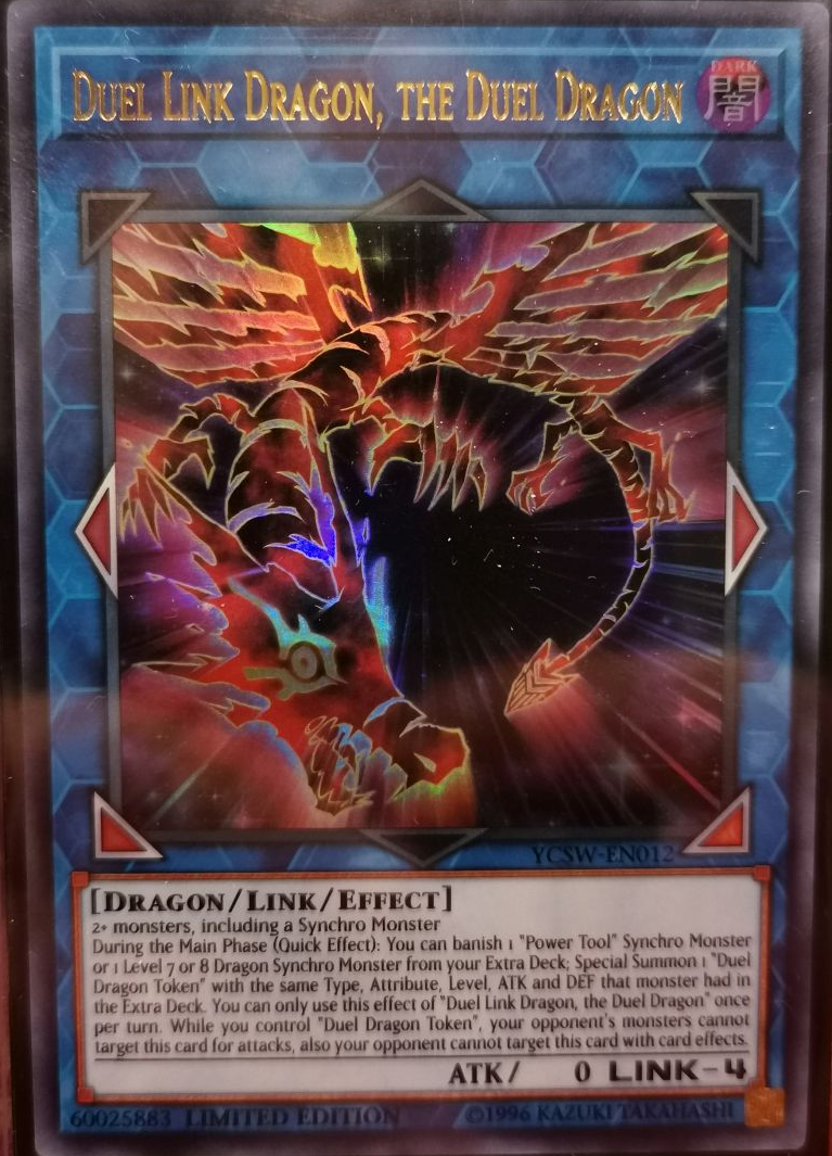 Duel Link Dragon, the Duel Dragon [YCSW-EN012] Ultra Rare | Exor Games New Glasgow