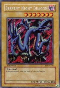 Serpent Night Dragon (MRL-E130) [MRL-E130] Secret Rare | Exor Games New Glasgow