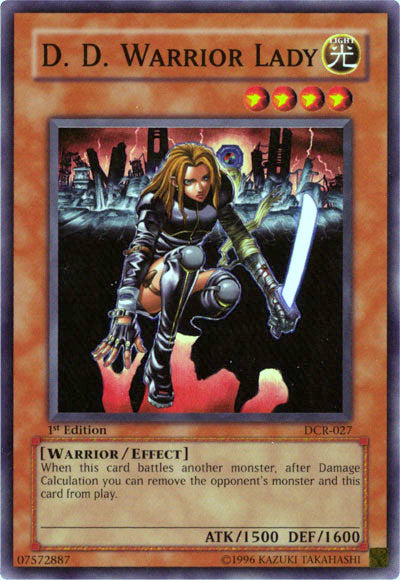 D.D. Warrior Lady [DCR-027] Super Rare | Exor Games New Glasgow