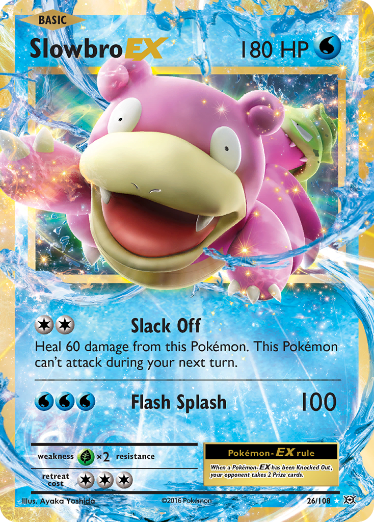 Slowbro EX (26/108) [XY: Evolutions] | Exor Games New Glasgow