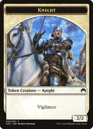 Knight Token [Magic Origins Tokens] | Exor Games New Glasgow