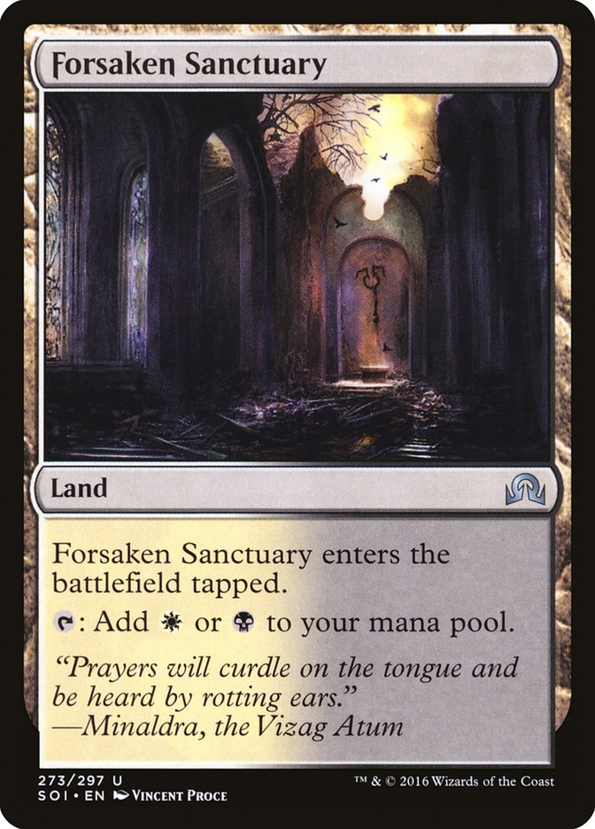 Forsaken Sanctuary [Shadows over Innistrad] | Exor Games New Glasgow