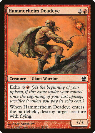 Hammerheim Deadeye [Modern Masters] | Exor Games New Glasgow