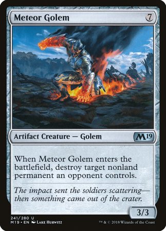 Meteor Golem [Core Set 2019] | Exor Games New Glasgow