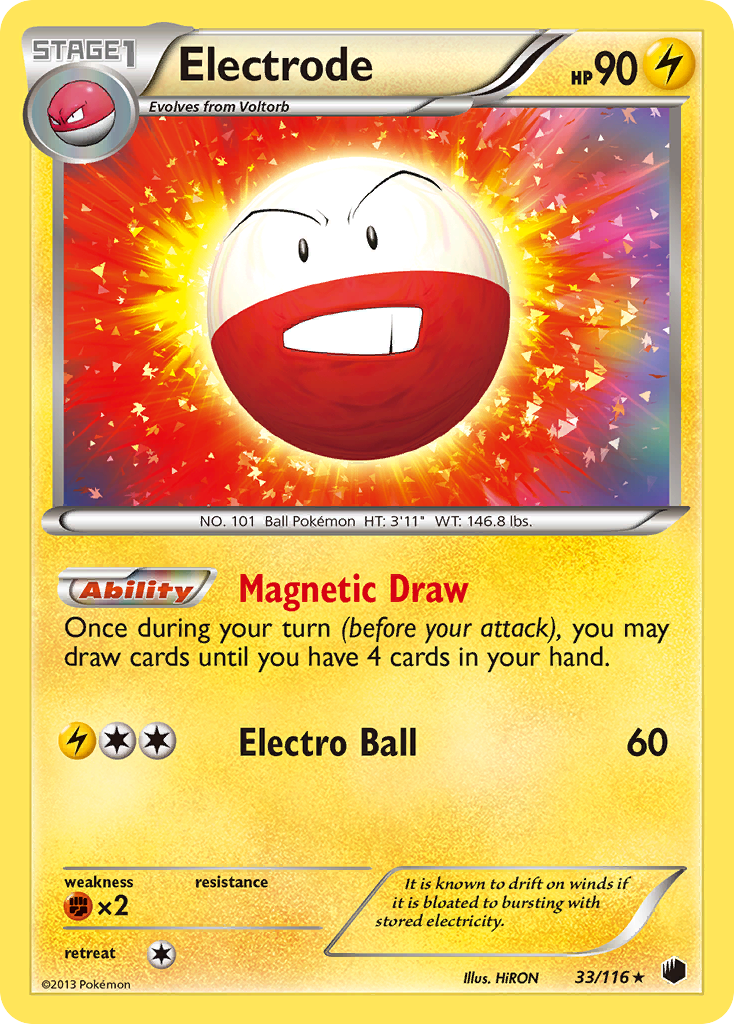 Electrode (33/116) [Black & White: Plasma Freeze] | Exor Games New Glasgow