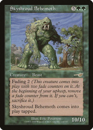 Skyshroud Behemoth [Nemesis] | Exor Games New Glasgow