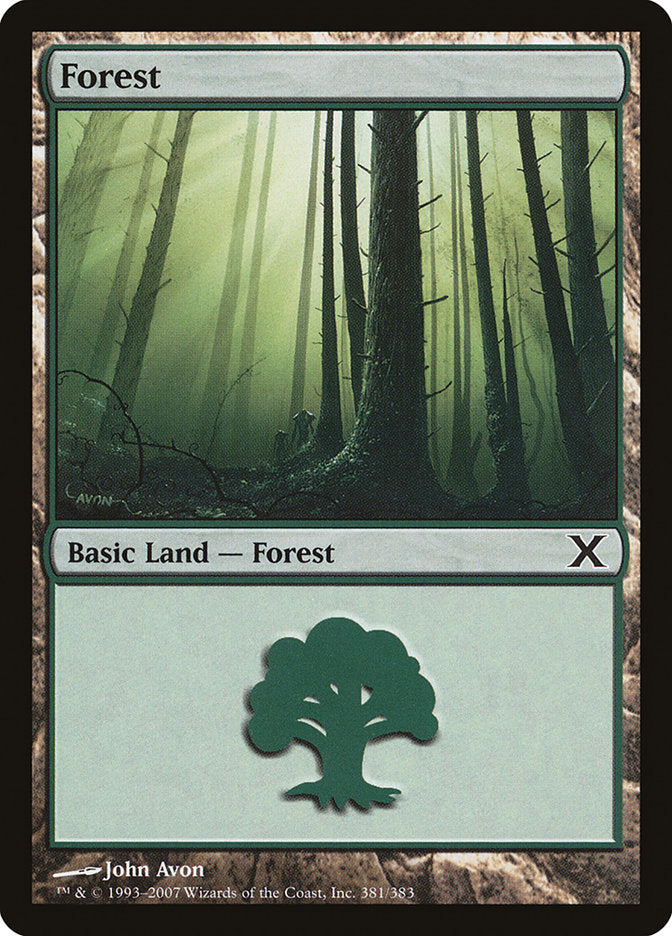 Forest (381) [Tenth Edition] | Exor Games New Glasgow