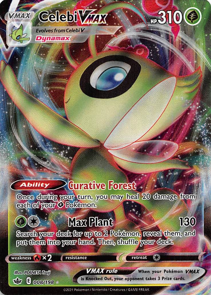 Celebi VMAX (008/198) [Sword & Shield: Chilling Reign] | Exor Games New Glasgow