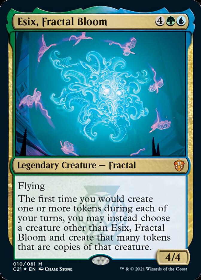 Esix, Fractal Bloom [Commander 2021] | Exor Games New Glasgow