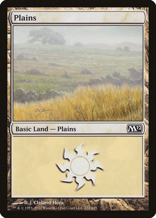 Plains (231) [Magic 2012] | Exor Games New Glasgow