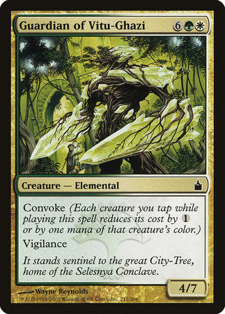 Guardian of Vitu-Ghazi [Ravnica: City of Guilds] | Exor Games New Glasgow