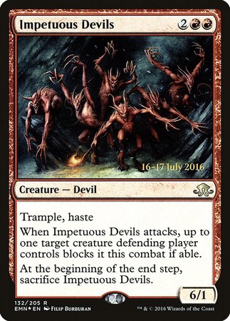 Impetuous Devils [Eldritch Moon Promos] | Exor Games New Glasgow