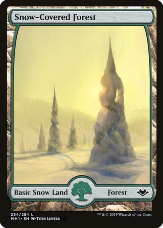 Snow-Covered Forest [Modern Horizons] | Exor Games New Glasgow