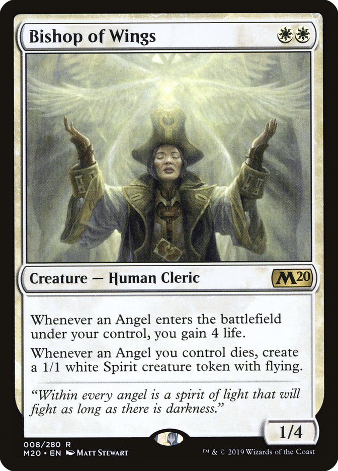 Bishop of Wings [Core Set 2020] | Exor Games New Glasgow