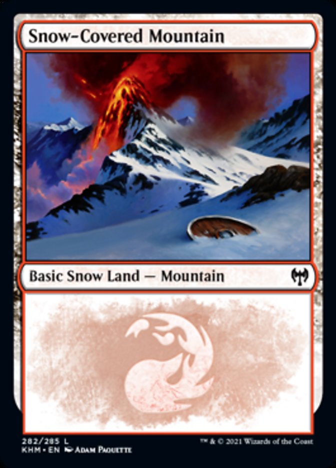 Snow-Covered Mountain (282) [Kaldheim] | Exor Games New Glasgow