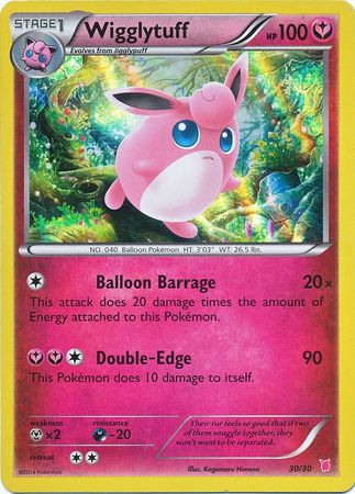 Wigglytuff (30/30) [XY: Trainer Kit 1 - Wigglytuff] | Exor Games New Glasgow