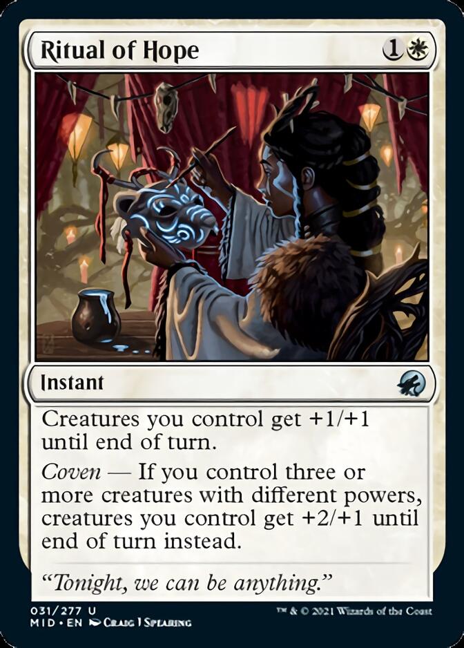 Ritual of Hope [Innistrad: Midnight Hunt] | Exor Games New Glasgow