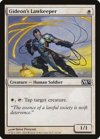 Gideon's Lawkeeper [Magic 2012] | Exor Games New Glasgow