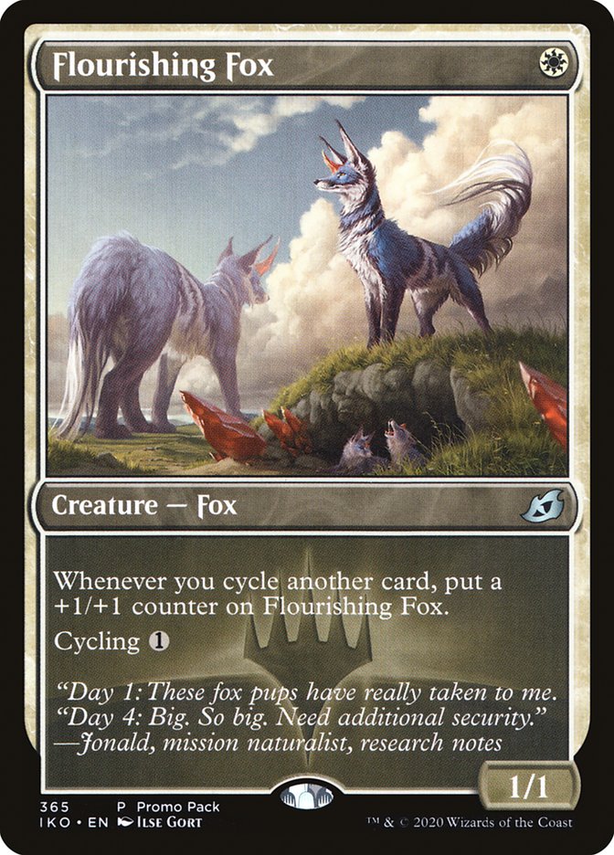 Flourishing Fox (Promo Pack) [Ikoria: Lair of Behemoths Promos] | Exor Games New Glasgow