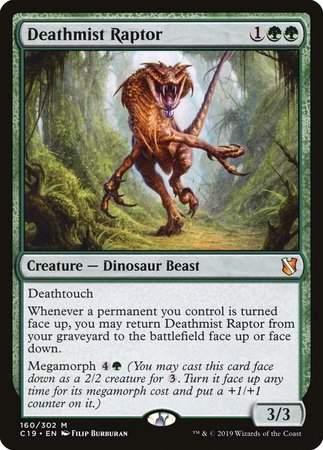 Deathmist Raptor [Commander 2019] | Exor Games New Glasgow