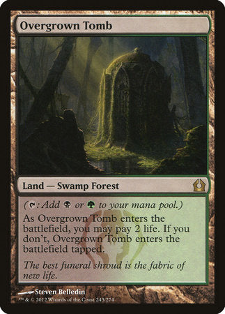 Overgrown Tomb [Return to Ravnica] | Exor Games New Glasgow