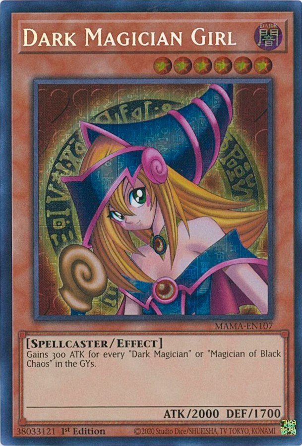 Dark Magician Girl [MAMA-EN107] Secret Pharaoh's Rare | Exor Games New Glasgow