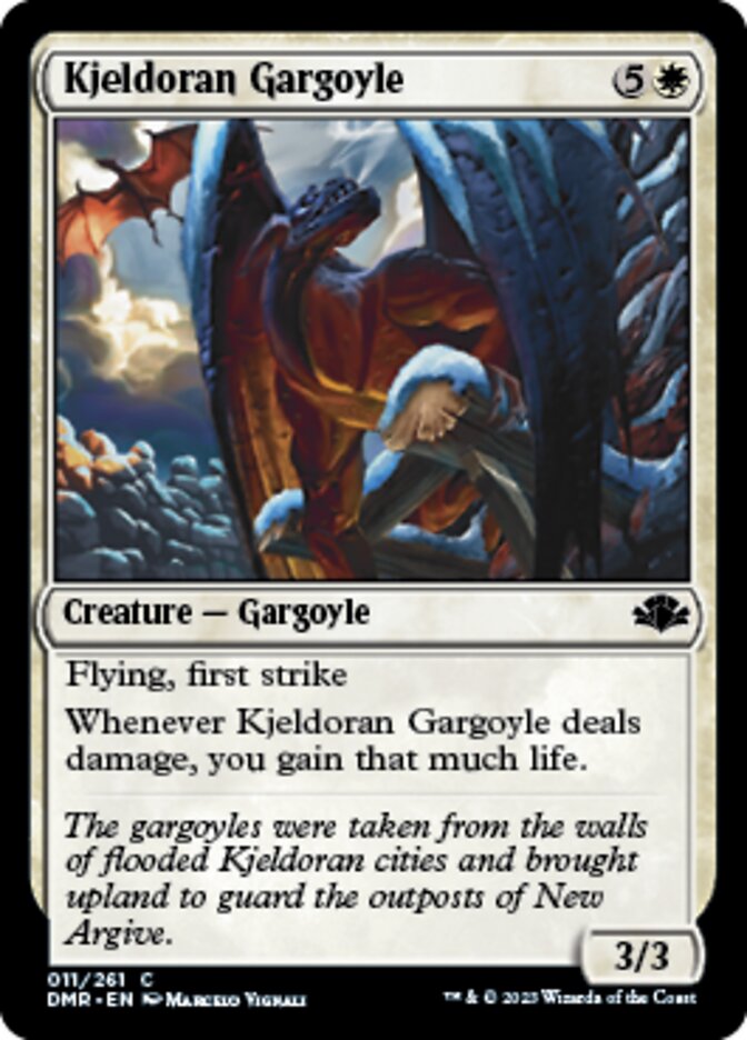 Kjeldoran Gargoyle [Dominaria Remastered] | Exor Games New Glasgow