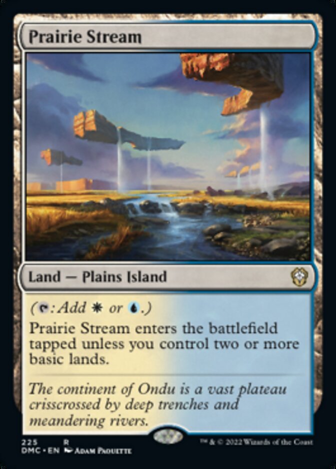 Prairie Stream [Dominaria United Commander] | Exor Games New Glasgow