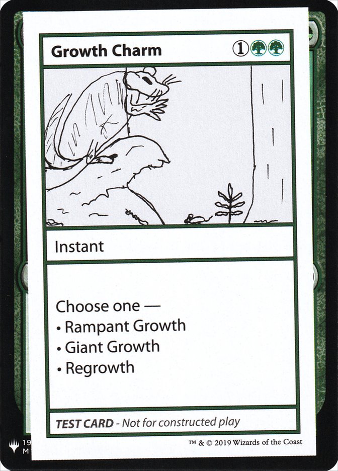 Growth Charm [Mystery Booster Playtest Cards] | Exor Games New Glasgow