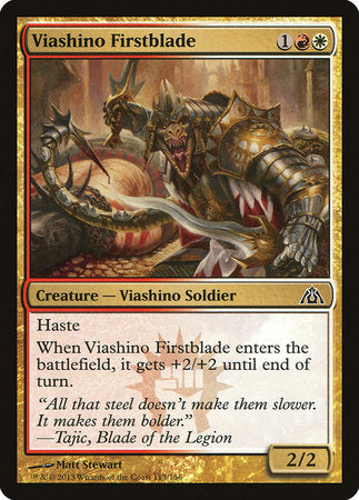 Viashino Firstblade [Dragon's Maze] | Exor Games New Glasgow