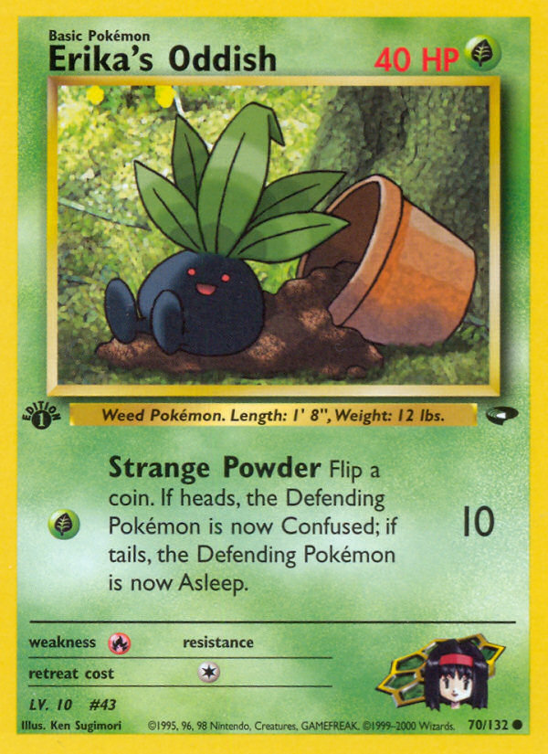 Erika's Oddish (70/132) [Gym Challenge 1st Edition] | Exor Games New Glasgow