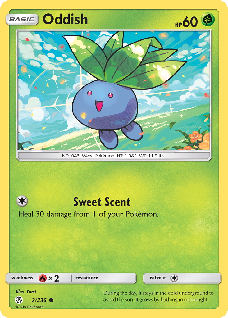 Oddish (2/236) [Sun & Moon: Cosmic Eclipse] | Exor Games New Glasgow