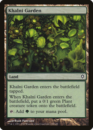 Khalni Garden [Worldwake] | Exor Games New Glasgow