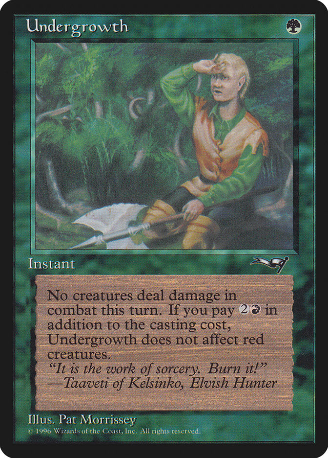 Undergrowth (Wiping Brow) [Alliances] | Exor Games New Glasgow