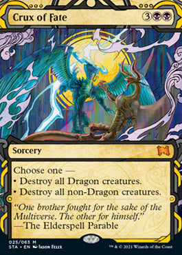 Crux of Fate (Etched Foil) [Strixhaven Mystical Archive] | Exor Games New Glasgow