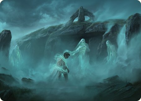 Fog on the Barrow-Downs Art Card [The Lord of the Rings: Tales of Middle-earth Art Series] | Exor Games New Glasgow