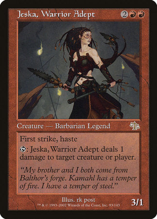 Jeska, Warrior Adept [Judgment] | Exor Games New Glasgow