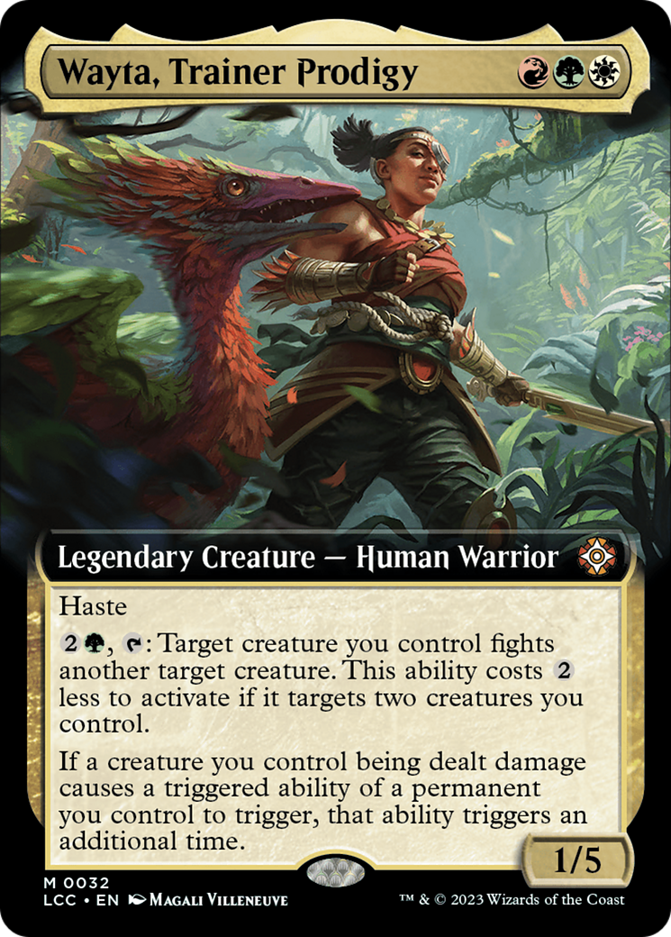 Wayta, Trainer Prodigy (Extended Art) [The Lost Caverns of Ixalan Commander] | Exor Games New Glasgow