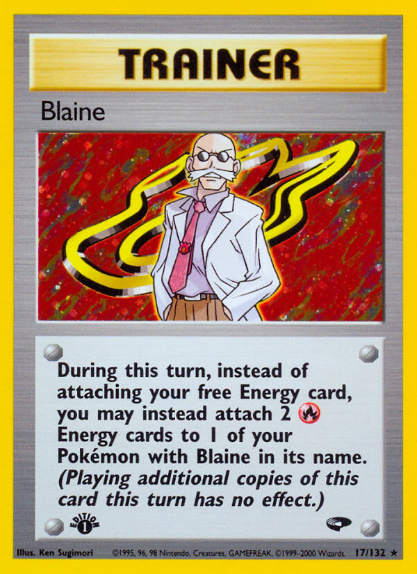 Blaine (17/132) [Gym Challenge 1st Edition] | Exor Games New Glasgow