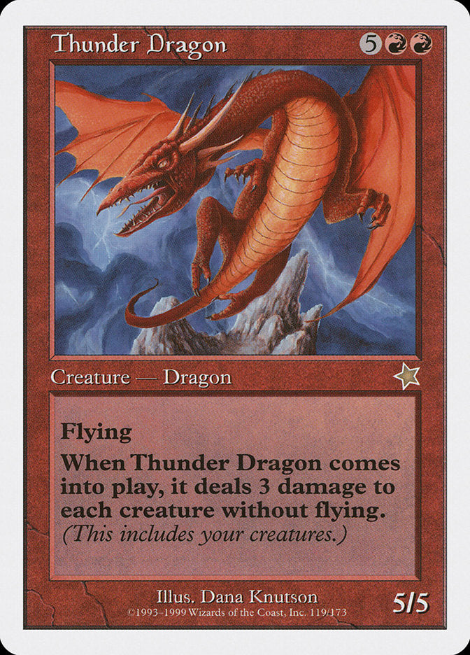 Thunder Dragon [Starter 1999] | Exor Games New Glasgow