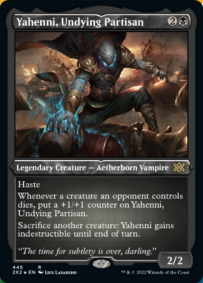 Yahenni, Undying Partisan (Foil Etched) [Double Masters 2022] | Exor Games New Glasgow