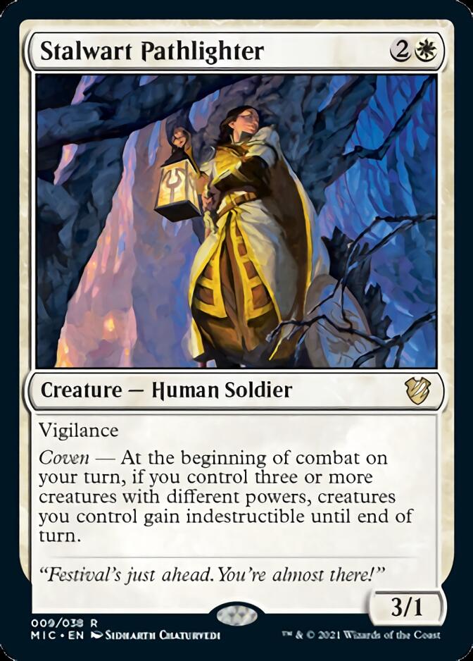 Stalwart Pathlighter [Innistrad: Midnight Hunt Commander] | Exor Games New Glasgow