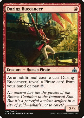 Daring Buccaneer [Rivals of Ixalan] | Exor Games New Glasgow