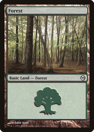 Forest (111) [Duels of the Planeswalkers] | Exor Games New Glasgow