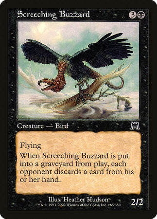 Screeching Buzzard [Onslaught] | Exor Games New Glasgow