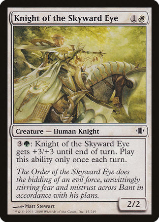 Knight of the Skyward Eye [Shards of Alara] | Exor Games New Glasgow