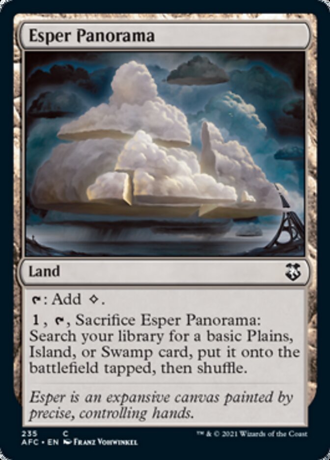 Esper Panorama [Dungeons & Dragons: Adventures in the Forgotten Realms Commander] | Exor Games New Glasgow