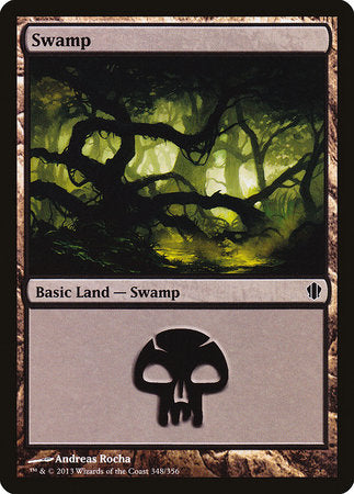 Swamp (348) [Commander 2013] | Exor Games New Glasgow